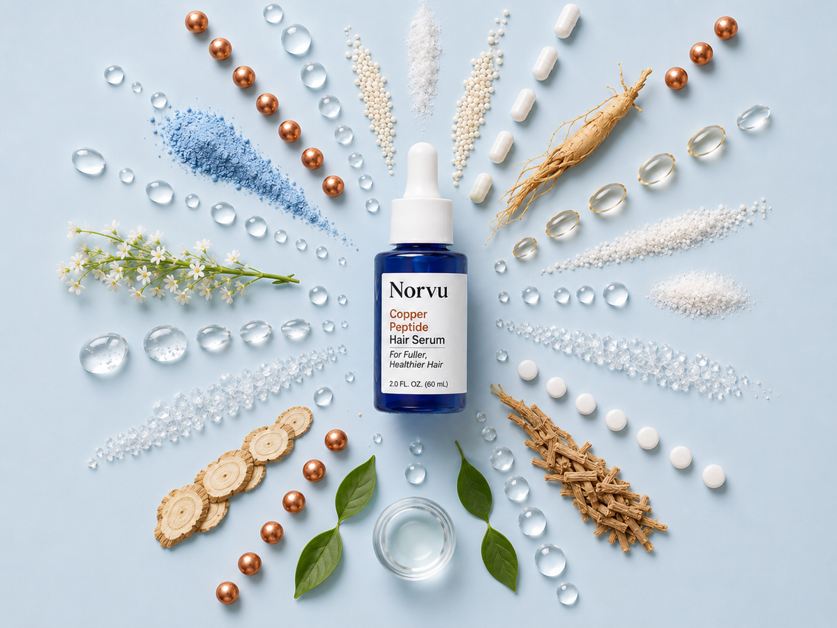 Norvu serum and its key actives